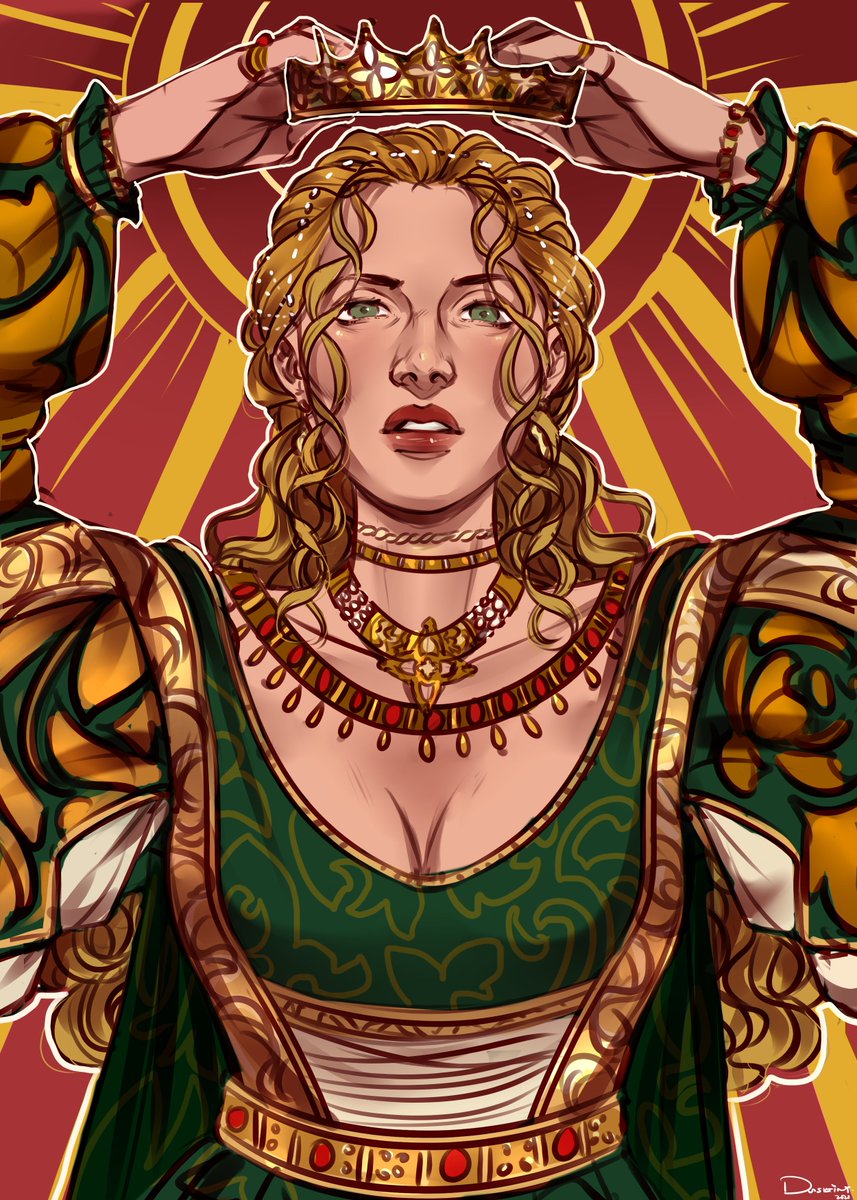 bookbrienne's tweet photo. i need my golden crown of sorrow, my bloody sword to swing. my empty halls to echo with grand self-mythology. 
‘cause i am no mother, i’m no bride, i am king. https://t.co/M38caFOV6y