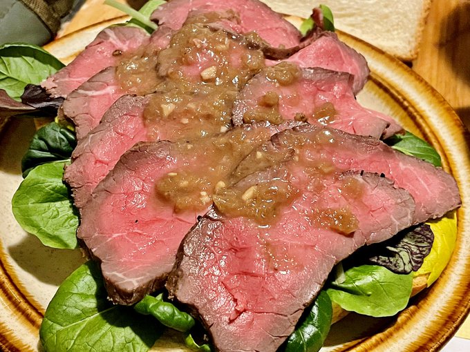 お昼ローストビーフサンド 