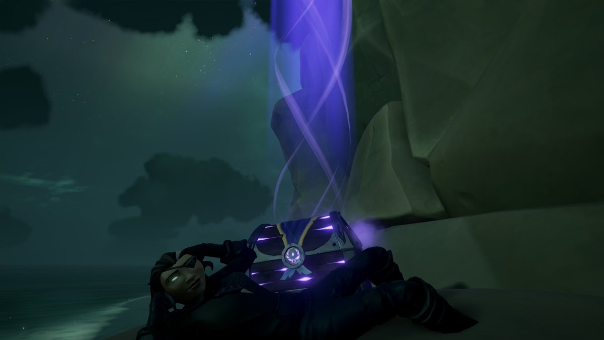 LadyAllRin's tweet photo. I hope we see this little guy again someday, in some way, shape, or form. #goodbyearena @SeaOfThieves #seaofthieves https://t.co/mpxrVHgH15