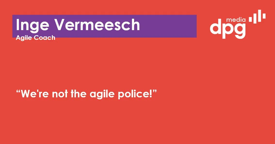 There will always be differences in team culture, but we value a shared engineering culture.

It's up to people like Agile Coach Inge Vermeesch to figure out how to sustain a shared culture without being controlling or bureaucratic. Read the full story: buff.ly/3FWERix