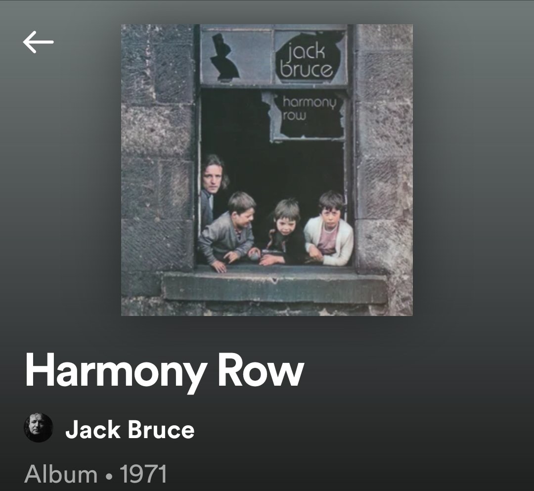 JohnRymer1's tweet photo. Start the day with Jack 🎶
#jackbruce #harmonyrow https://t.co/YudRx20Jjz