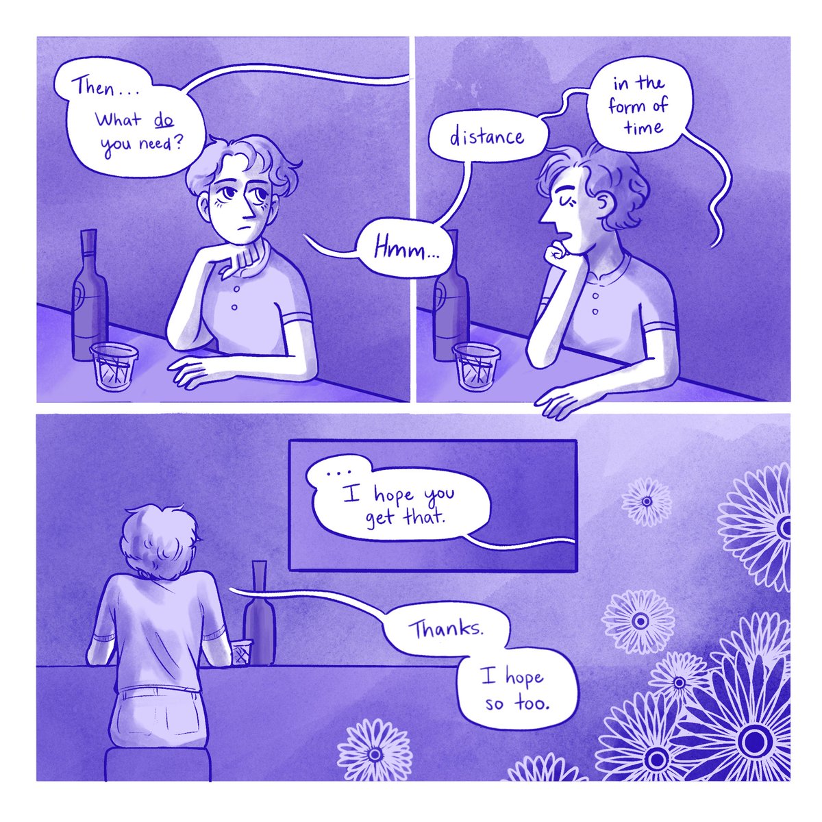 What Do You Need? A 2 page comic. 💜 