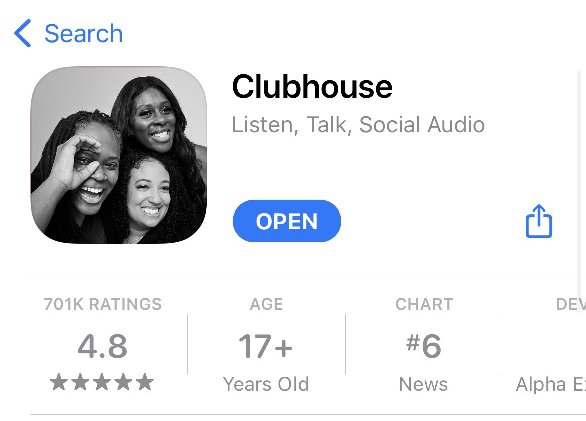 Congrats to <a href="/wwsportslive/">Women Watching Sports Live</a> <a href="/TashariBerry/">Tashari Berry</a> <a href="/AshleyLGrigsby/">Ashley Grigsby</a> <a href="/deoncarlette/">Deon Carlette</a> for being the new faces of the Clubhouse app!

More info: ClubhouseGuide.com