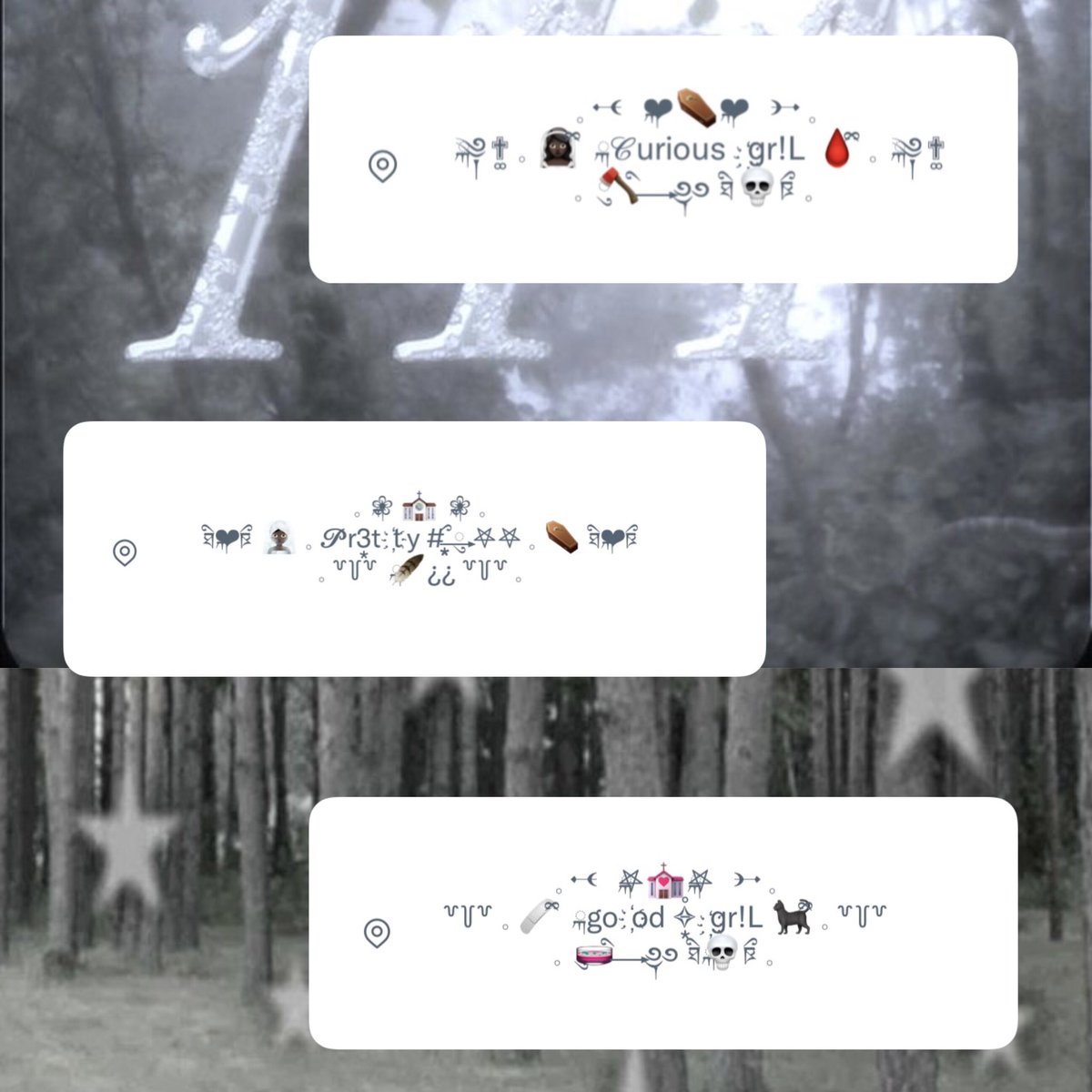 ⠀⠀⠀𓈒 ྐ❤︎ free location ྐ❤︎ 𓈒

★ just rt + follow 
★ mention 1 / 2 / 3 / all
★ เมนชั่นได้เรื่อย ๆ จนกว่าจะปิดเมน ! 
( ไม่ทำตามกติกาขอข้าม / ฟอลมาได้ฟอร์มแล้ว unfollowed ขอแบล็คลิสนะคะ ) 

❨ ยพท #ร้านฟอร์บอท #ฟอร์มโลเคชั่น #พื้นที่โปร #ฟอร์มไบโอ ❩