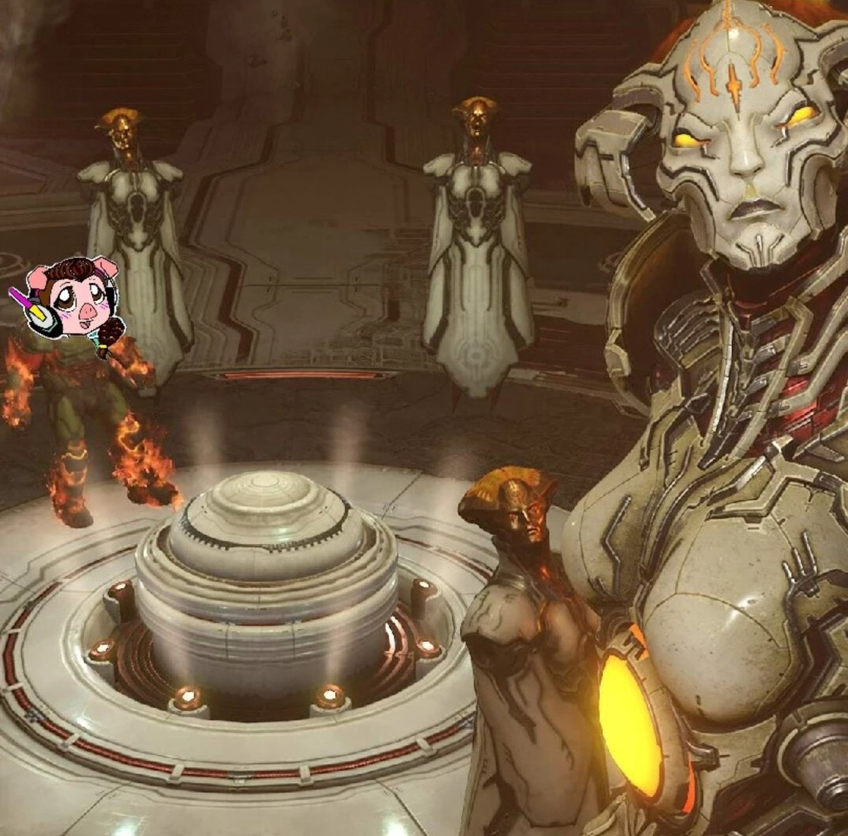 DrP0rk's tweet photo. Well I defeated the Khan Maker but there more games to go! So we will be baaaaack!
#doometernal #tooyoungtodie #beginnerplayers #casualgamer #varietystreamer #twitchaffiliate #doom https://t.co/RokCNT50dq
