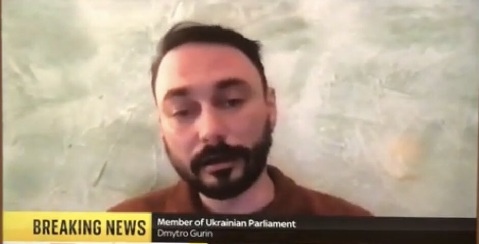 CormacS63's tweet photo. “Is the blood of Ukrainian people red enough for you to join WW III yet?”

“You have a choice, do U want to join WW III now on Ukrainian territory or later on your own territory”

Dymtro Gurin, Ukrainian MP

Take six minutes out of your life &amp; watch this👇
https://t.co/P5nIWOChcy https://t.co/DQ5btlXLmQ