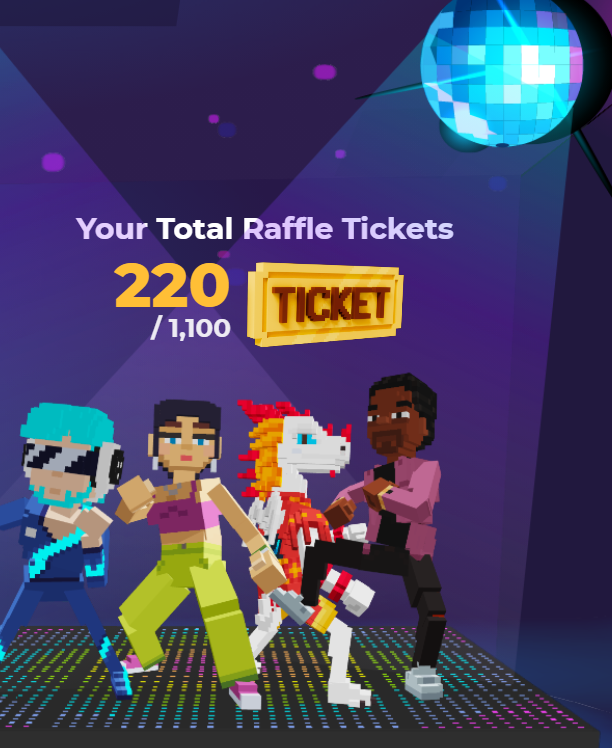 drbenmodz's tweet photo. @TheSandboxGame I just participated in the daily #SandboxAlphaS2Contest for a chance to earn up to 1,000 $SAND! Starting March 9 -  Show your Raffle Tickets. Check out my screenshot below! 👇 #SandboxAlphaS2 https://t.co/s01K578V6h