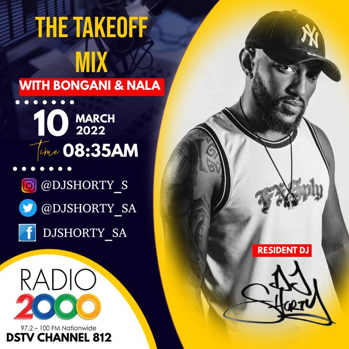 Radio2000_ZA's tweet photo. #TheTakeoffMix| @DJShorty_SA is in the building!!!🔥🔥🔥

#TheTakeOff 

@bonganimtolo_ @NalaDagada @LonwaboNkohla https://t.co/bKHIUyPpoB
