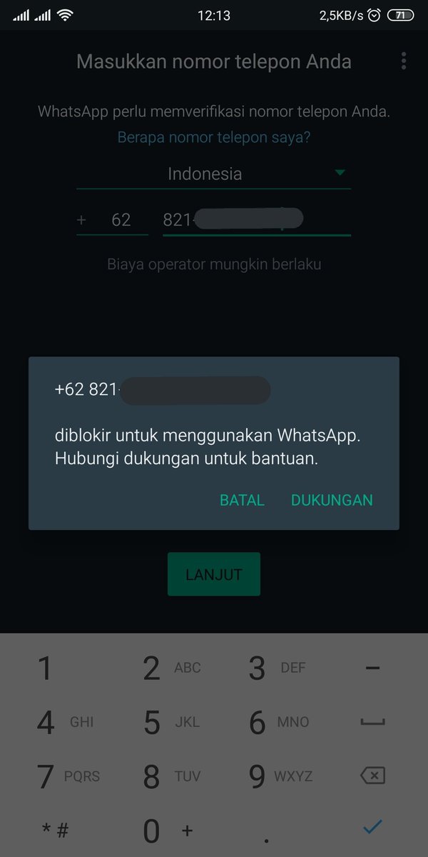 Rahmatullah_05's tweet photo. Cukkk WA gajelas @WhatsApp https://t.co/VvyZT03U0l