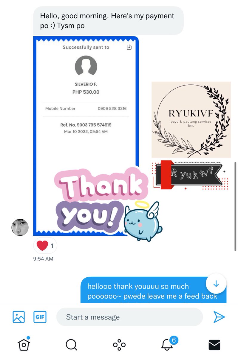 ryukivf's tweet photo. Thank you for availing my service πΎπ #RyukiLends #RyukiProof https://t.co/Dl5VEloJuT