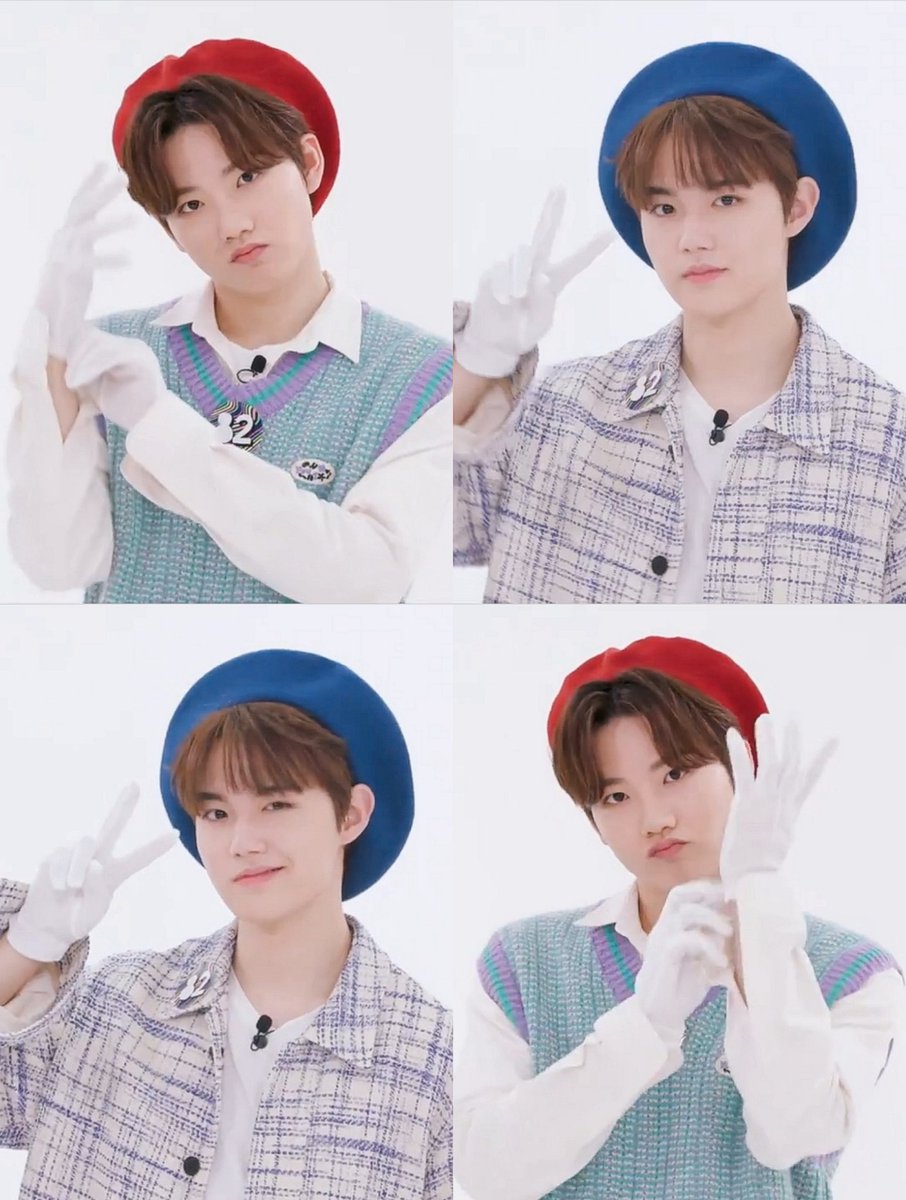 — #junkyu and #doyoung in berets ♡