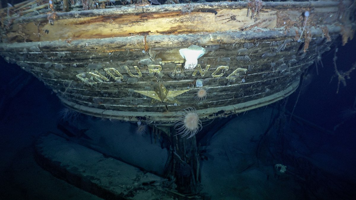 ThinIceVR's tweet photo. Deemed lost forever, the Endurance has lived up to her name! Congratulations to #Endurance22. 

Find out what happened to put the ship at the bottom of the Weddell Sea and the events that followed with Thin Ice VR.
https://t.co/YyaDZxTTYj https://t.co/2n9x2dgEPR