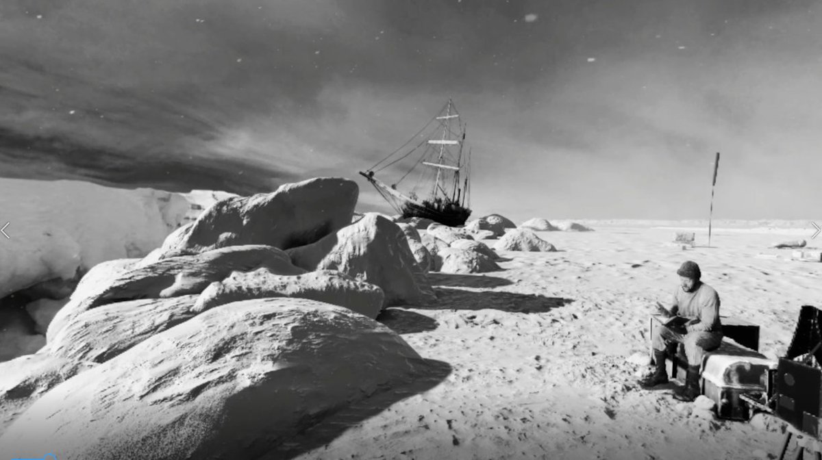 ThinIceVR's tweet photo. Deemed lost forever, the Endurance has lived up to her name! Congratulations to #Endurance22. 

Find out what happened to put the ship at the bottom of the Weddell Sea and the events that followed with Thin Ice VR.
https://t.co/YyaDZxTTYj https://t.co/2n9x2dgEPR