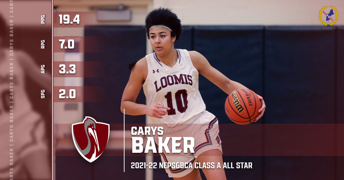 Congratulations to junior captain Carys Baker on being recognized as a Class A all star by <a href="/NEPSGBCA/">NEPSGBCA</a> @loomisathletics @carysbaker11