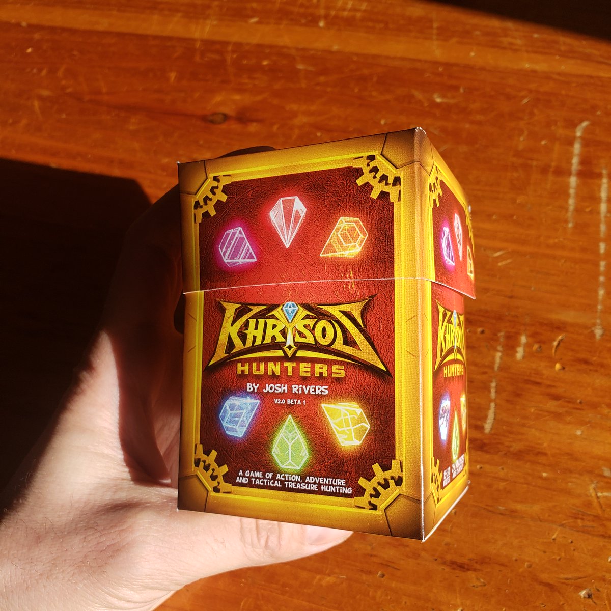 KhrysosH's tweet photo. First box in the mail!
Can't express how excited I am to finally see it all come together!!!
:D
#khrysoshunters #indiegame #Khrysos #cardgame https://t.co/ayPaA86ZU2