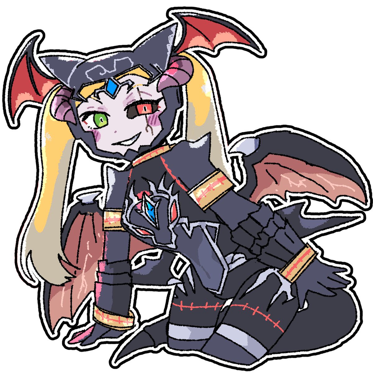 > '悪魔嬢アリス'を描いてもらえますか?
いつでも大丈夫です! #odaibako_agseaneins https://t.co/pCKWUlV5tM

遊戯王えっちっちモンスター多くない? 