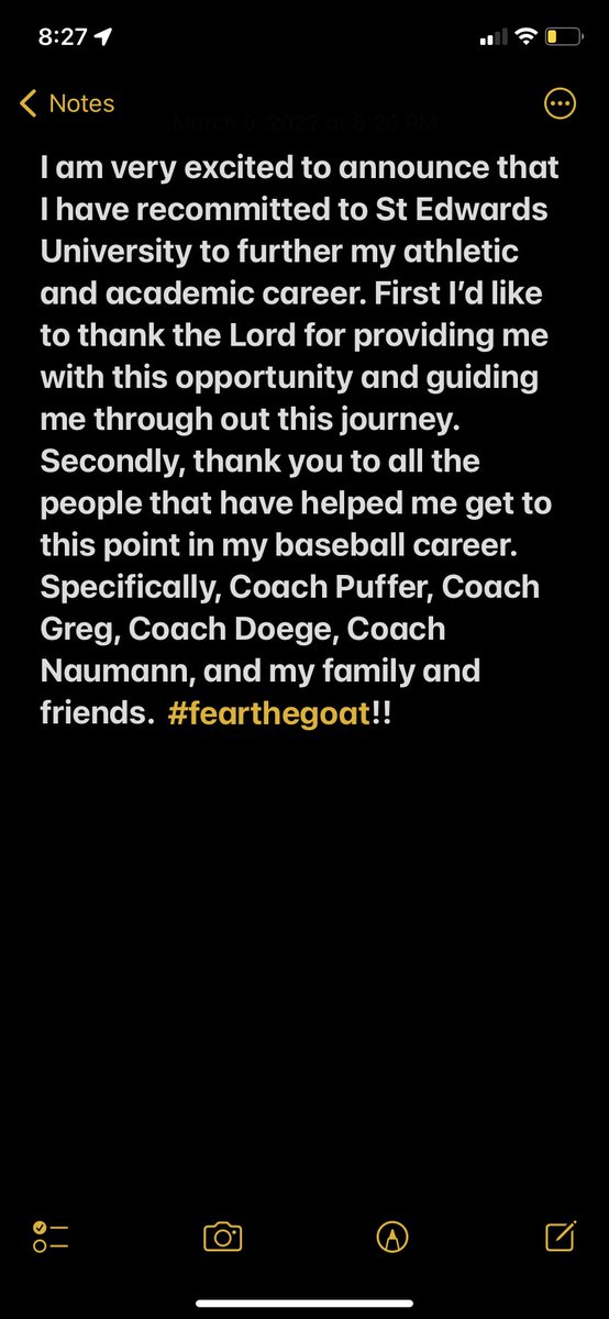 SethTaylor91127's tweet photo. Committed!!!🐐 https://t.co/xNSrHDsay6