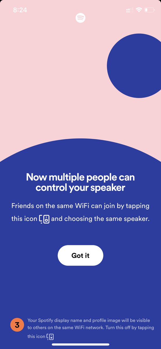 aveedibya's tweet photo. Loving @Spotify’s feature where multiple people can control the same speaker on wifi from their own Spotify app. Who thought of that? https://t.co/sGS8T36vJB