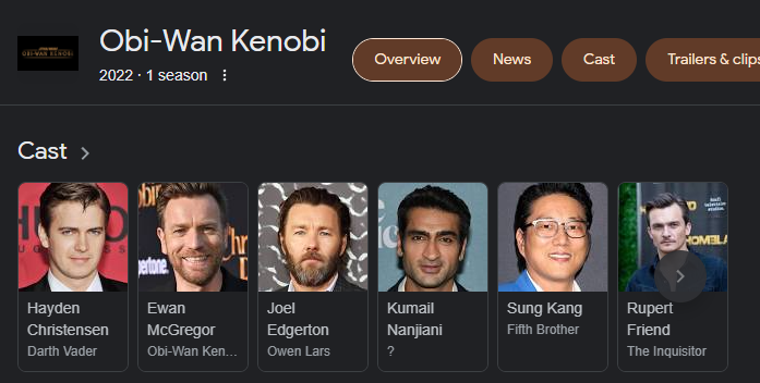 BigHossen's tweet photo. Who's EXCITED about the new Obi-Wan Kenobi TV Show?! The Trailer was sick! AND Hayden Christensen is playing DARTH VADER!!! #ObiWan #StarWars https://t.co/rPUNwhHhAf