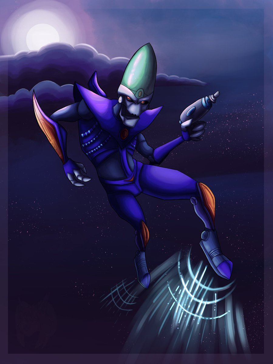 LisandraDraws's tweet photo. Fussed over this for weeks, but finally finished it. I got Ratchet and Clank Rift Apart for Christmas and felt inspired to draw Dr.Nefarious. It’s also his birthday today lol!! #videogames #RatchetandClankRiftApart #fanart #robot https://t.co/WmezfBaQNA