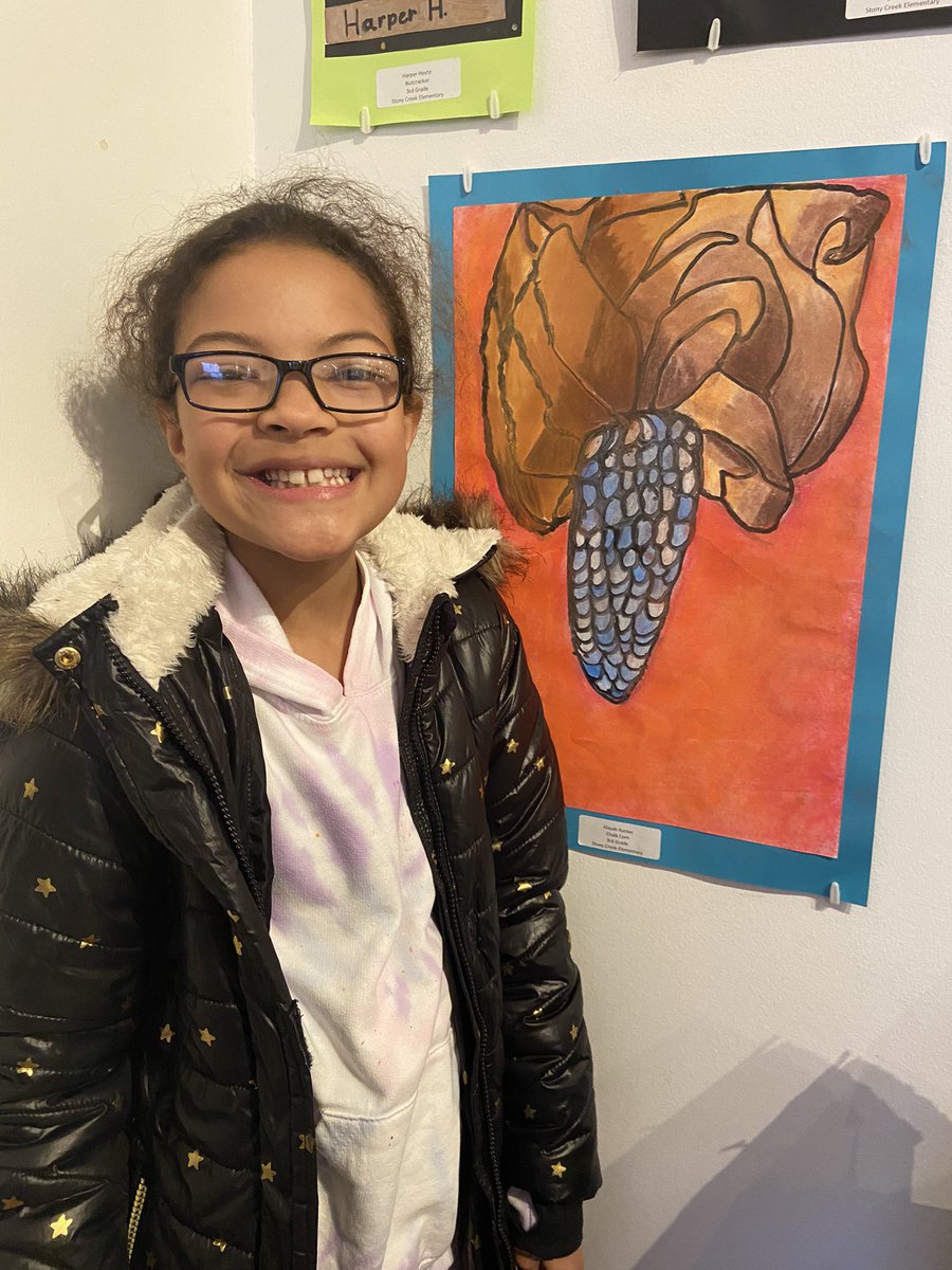 Young Artist Exhibit at Nickel Plate Art studio❤️💛 Proud to know, teach, and watch these kids flourish in the art room. Keep creating and keep shining!