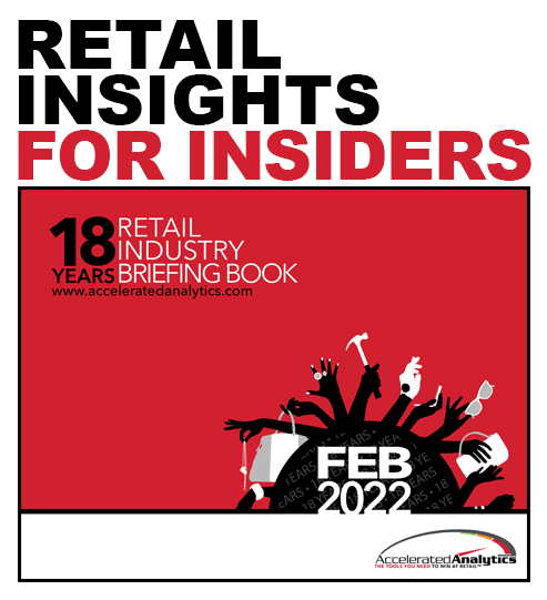 AccelAnalytics's tweet photo. In case you missed it, the Feb Retail Industry Briefing Book is out. Get it Here:

       https://t.co/EmNIgObOfj.

Yes, it's free.

#retailnews #RetailIndustry #Ulta #retailers https://t.co/UuGuO3aVUJ