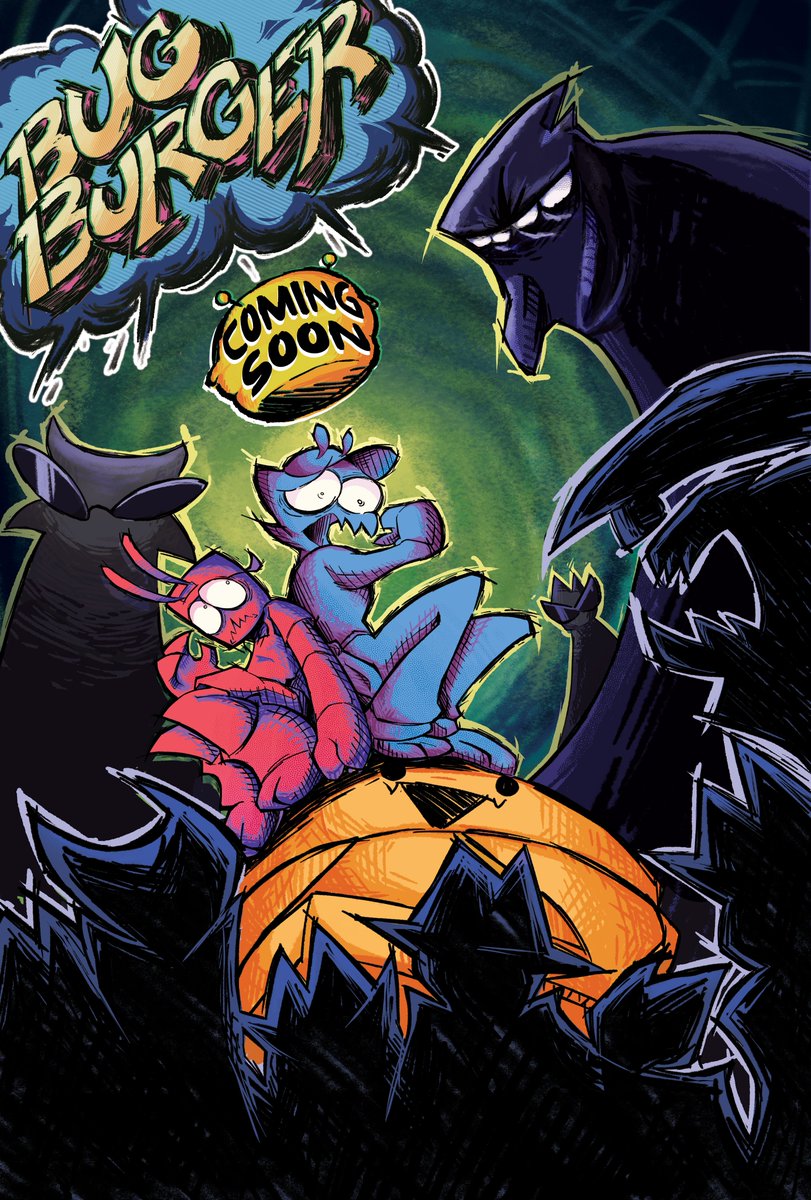 Bug film coming... sooner!

Poster by the wonderful <a href="/hatzapalooza/">Hatzapalooza 🏳️‍⚧️🖤🏳️‍⚧️</a>