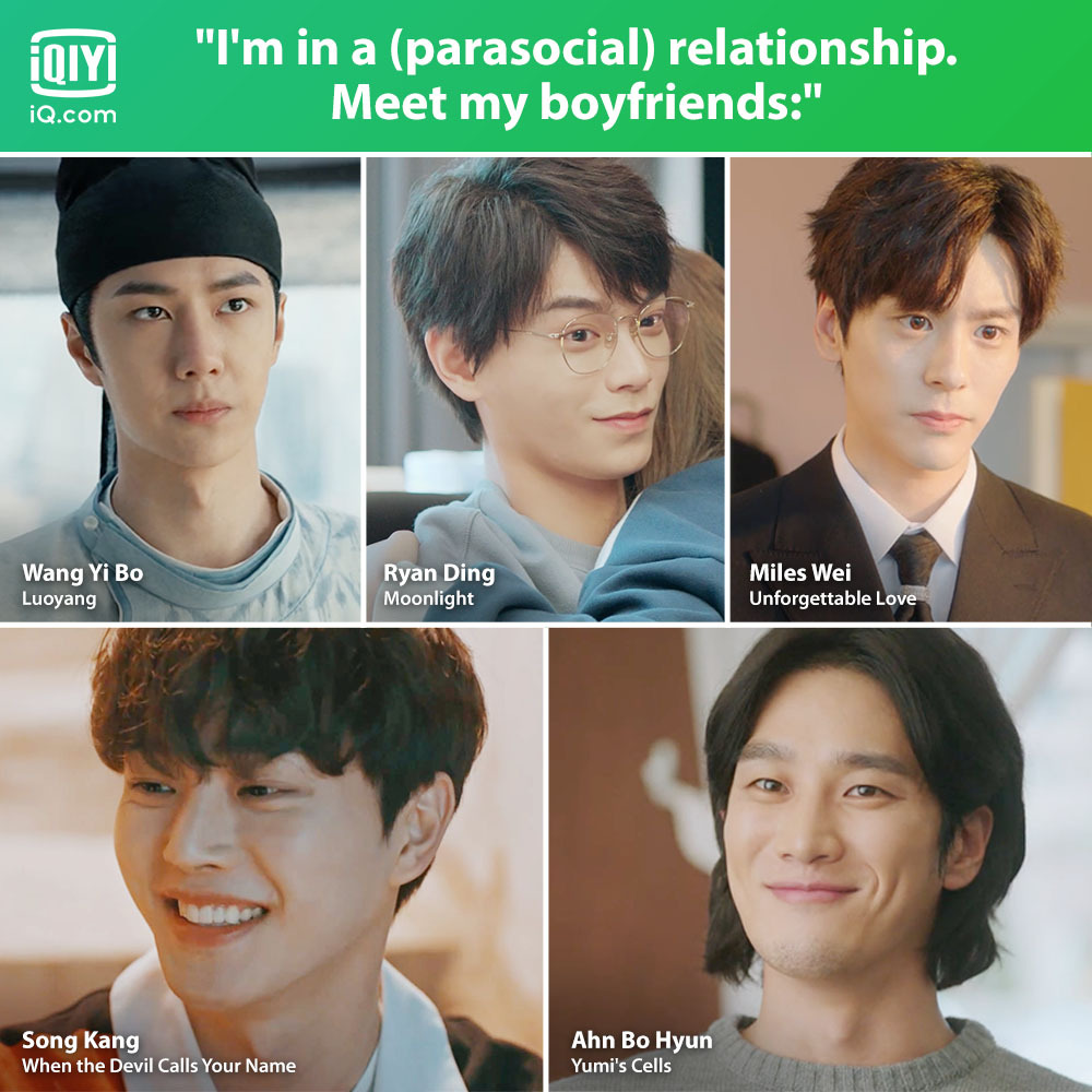 iQIYI's tweet photo. Me + boyfriend(s): dedicated, loving, parasocial.

Catch them on #iQiyi app and https://t.co/HGeAiwWj86! (Territories apply)

👉🏻App: https://t.co/GDkUeLDglI

#WangYiBo #RyanDing #MilesWei #SongKang #AhnBoHyun https://t.co/yNFT55HXA4