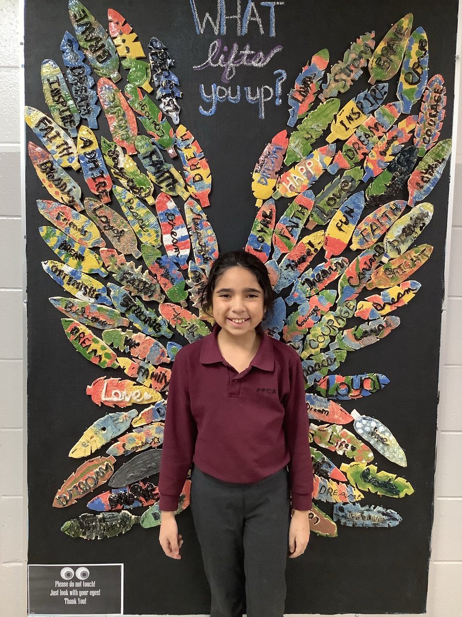 yee_mrs's tweet photo. Grade 4 students posing in front of their   legacy project!  #ffcaworks @ekpetley @ffca_nee https://t.co/UnljTC4ySP