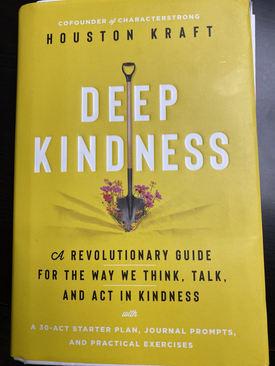Gary_Reller's tweet photo. Let’s Make Kindness Normal! Great evening of Professional Development with some amazing leaders in ACSA Region 19! Listening to Houston Kraft, author of Deep Kindness. @ACSARegionXIX https://t.co/5xplS648nz