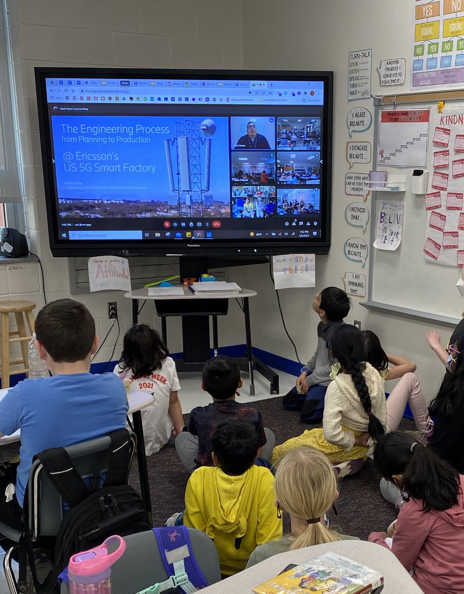 mskim3rdgrade's tweet photo. Thank you to Mr.Hume, our engineer expert who spoke to the 3rd graders about the planning/designing process of creating a machine! Students used what they learned from the speaker to revise their blueprints. #simplemachines #pbl #piranhapoWEr @PBLWorks @WaxpoolES https://t.co/ydlvQbDjP6