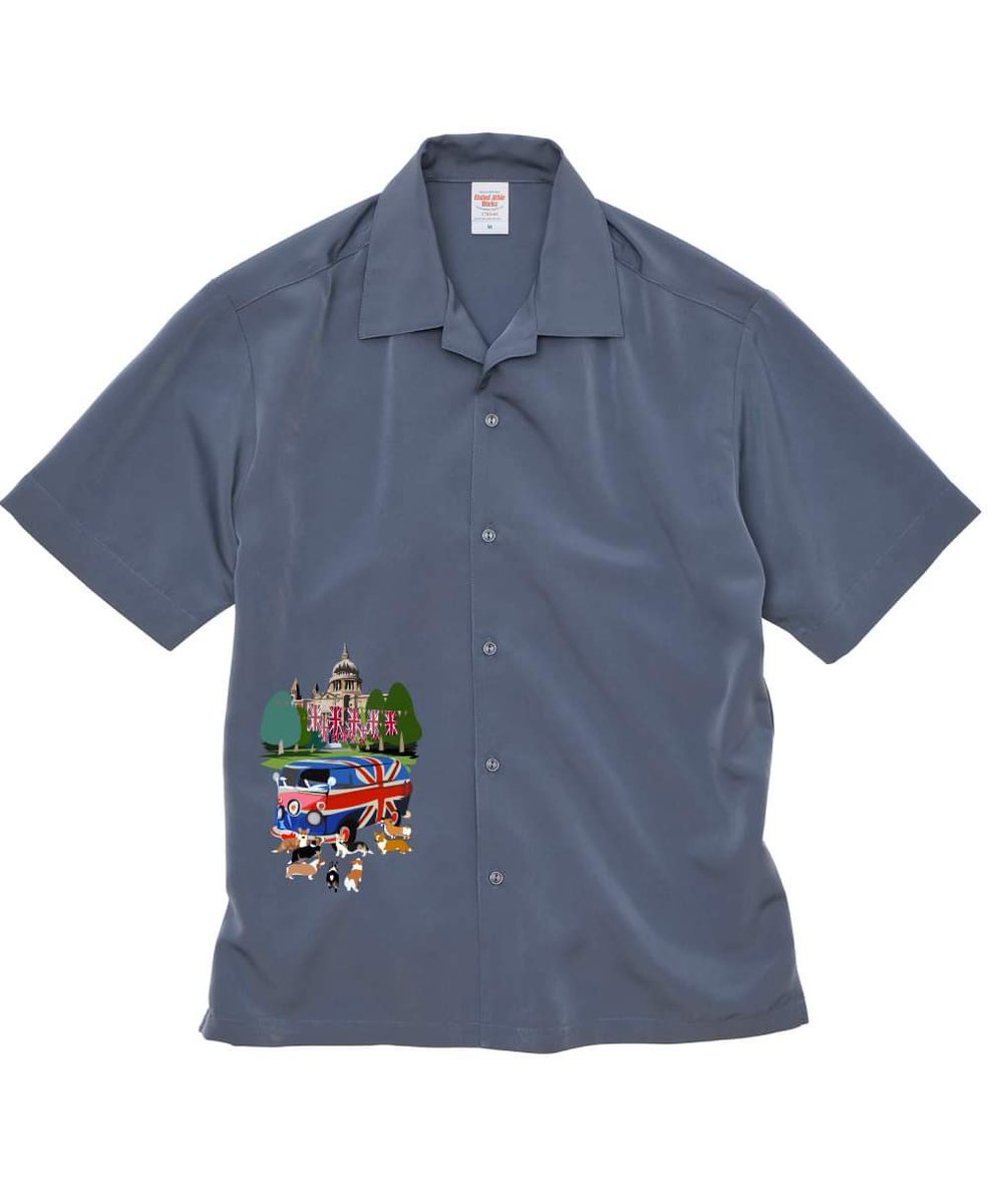 Corgis_Head's tweet image. シルキータッチオープンシャツ
なめらかな肌触りのオープンシャツ

ロンドンマップシリーズでいい感じですね

販売までもう少しです😀

#london #londonmap #コーギー　#コーギーズヘッド　#ロンドンマップ