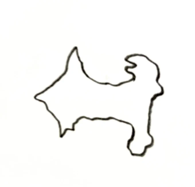 #何も見ないで1分で描いてみた神奈川県… 
