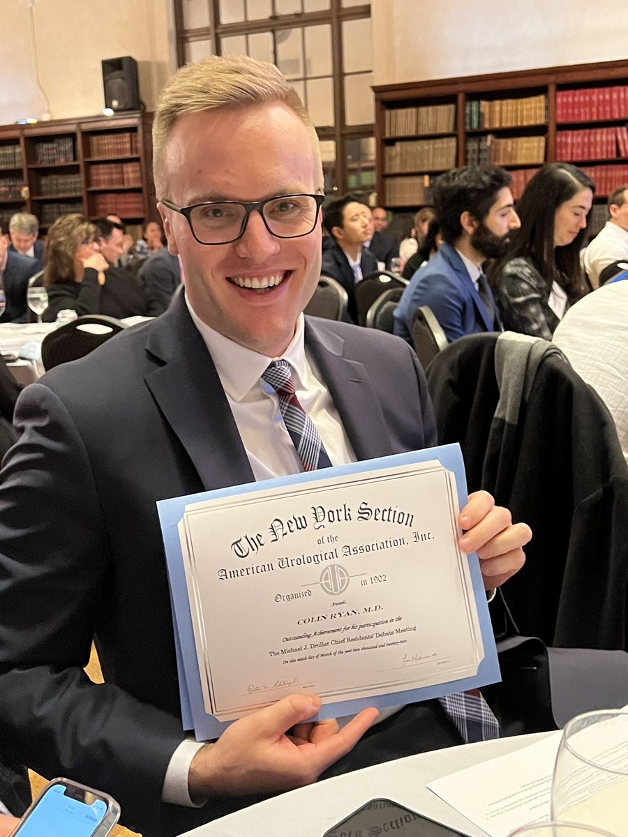 Stony Brook Urology (@sburology) on Twitter photo Congratulations to <a href="/SBUrology/">Stony Brook Urology</a> chief resident @RyanC_91 for winning his chief resident debate at the New York Academy of Medicine! <a href="/NYSAUA/">New York Section AUA</a> #SBmed Congratulations to <a href="/SBUrology/">Stony Brook Urology</a> chief resident @RyanC_91 for winning his chief resident debate at the New York Academy of Medicine! <a href="/NYSAUA/">New York Section AUA</a> #SBmed