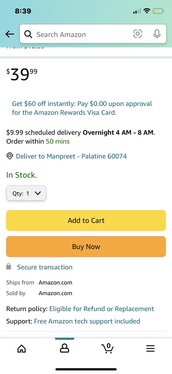 manprt001's tweet photo. Hey @elonmusk any thoughts on opening Tesla market place? Because Amazon isn’t treating their customers well. The website say product is eligible for refund; however, Amazon customer service is saying contact the manufacturer. #JeffBezos #Amazon #WorstService #AmazonLeaders https://t.co/B9bn8iOttz