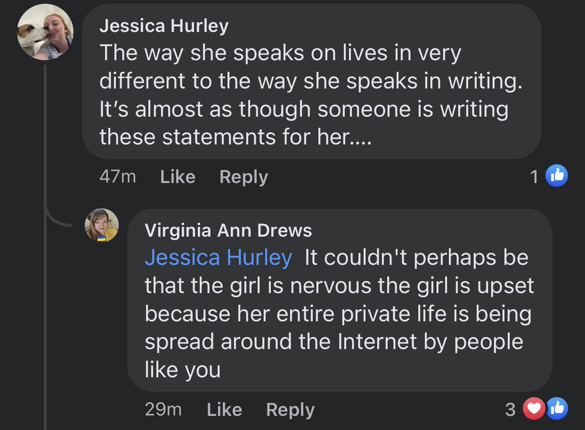with_ballz's tweet photo. Comments on #katiejoys FB https://t.co/5G0M8gSUgr