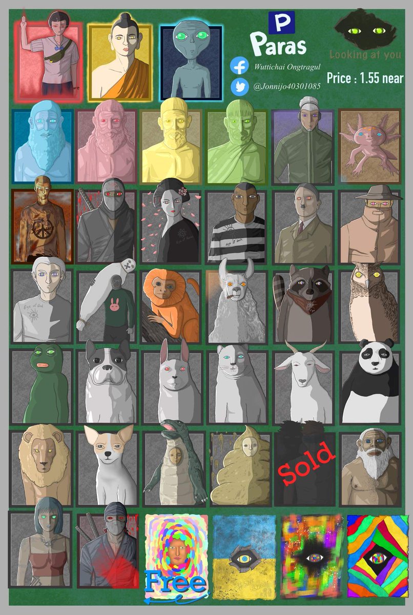 Jonnijo40301085's tweet photo. Update my work!!! on paras
Collection : looking at you 👁👁
Strating price : 1.55 near
@NEARProtocol
Let go to my shop 👉🏼: https://t.co/D8w8pG3fux

#paras #PARASnft #NFT #NFTs #NFTMarketplace #NFTThaicommunity #NFTTHAILAND #nftworlds #nftcollector #NFTcollections #nftcollectors https://t.co/ApjbrQePQx
