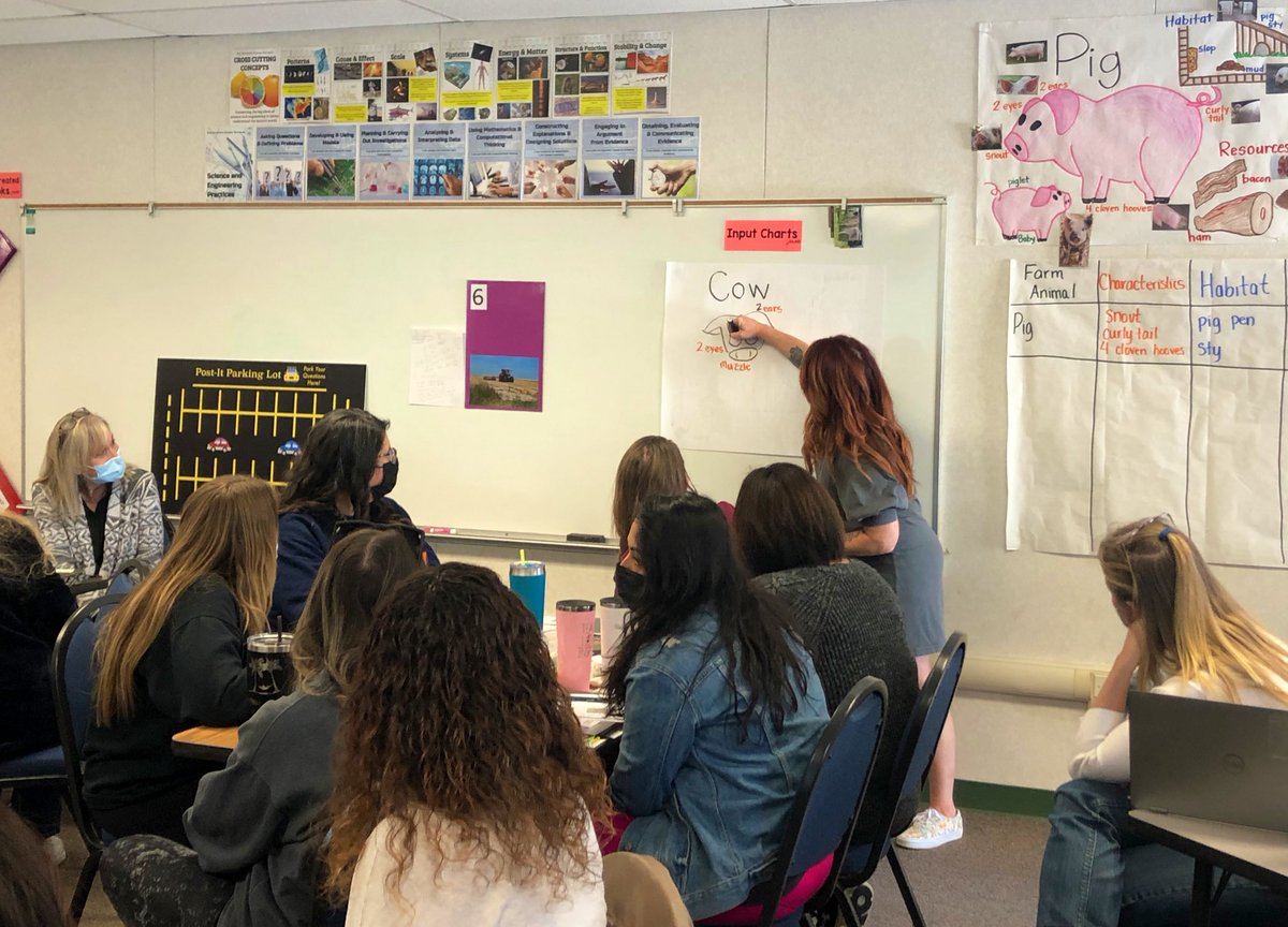 laralizsims's tweet photo. Exciting morning introducing our preschool-1st grade teachers in @VistaBlueprint to GLAD strategies to support the needs of our EL students! @multilingualVi1 https://t.co/D2gFIjmmhA