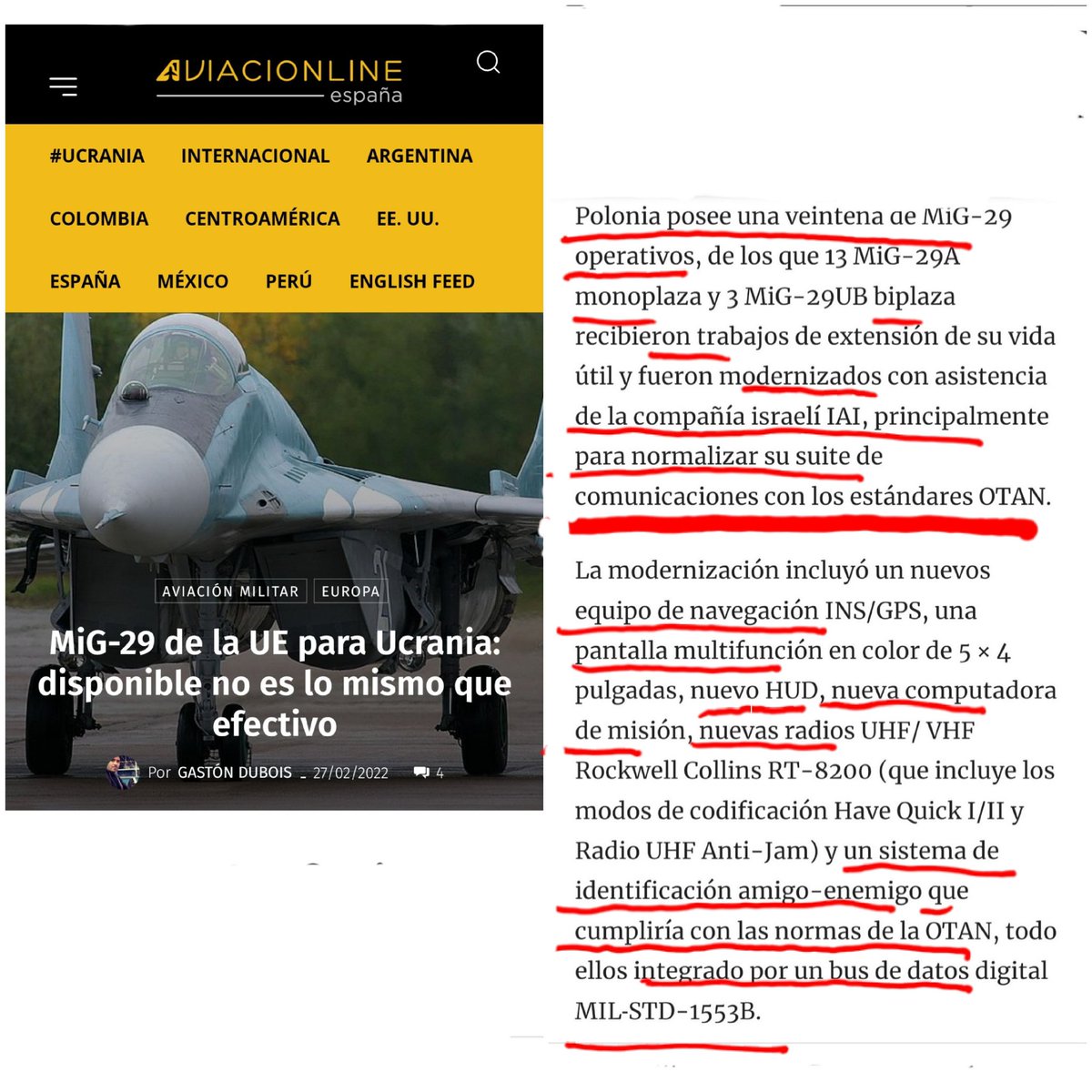WalterDossier's tweet photo. EEUU y "El Otro Yo del Dr Merengue"
Hemos venido informando que:
⛔Polonia es presionada por EEUU para que done sus MiG29 a Ucrania
⛔Polonia ss negó
⛔Rusia dijo "país que ayude a aviones que ataquen a Rusia entra a la guerra"
⛔Polonia cede: Los da a EEUU
⛔EEUU no los recibe https://t.co/ZqnZTlJxZ9