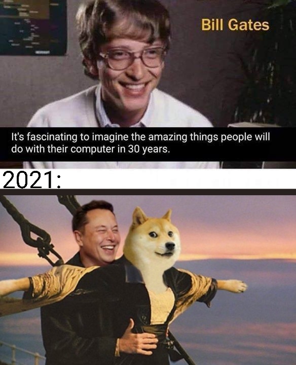 JustinScerini's tweet photo. Bill Gates on Dogecoin https://t.co/46ZfGZzfLJ