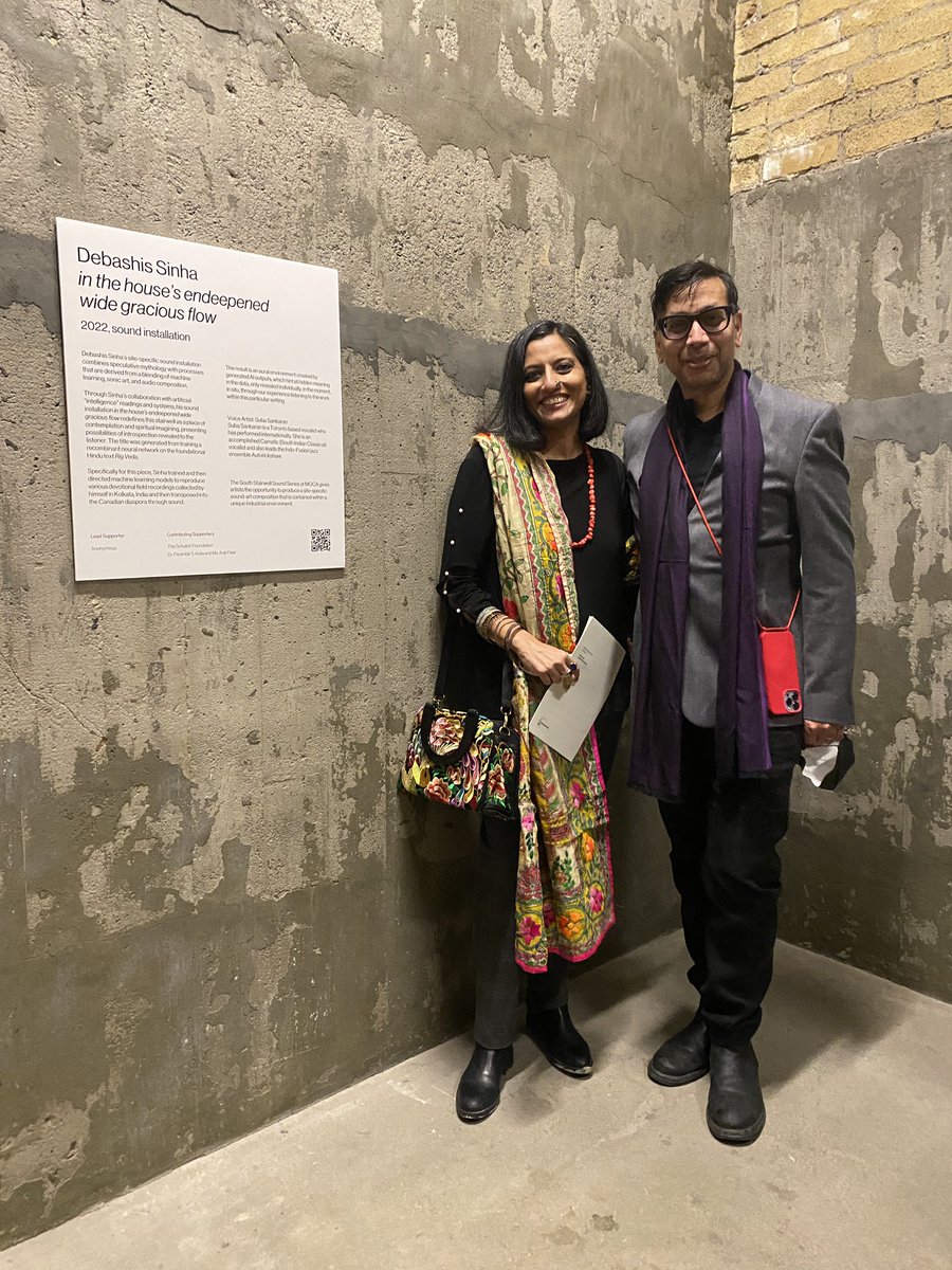 JuttaBrendemuhl's tweet photo. So good to be back with friends-in-#art… @MOCAtoronto #openingnight @sinhadeb #shirinneshat #MariaQamar #FelixGonzalezTorres #jeffreygibson https://t.co/mnVtFxaLEq