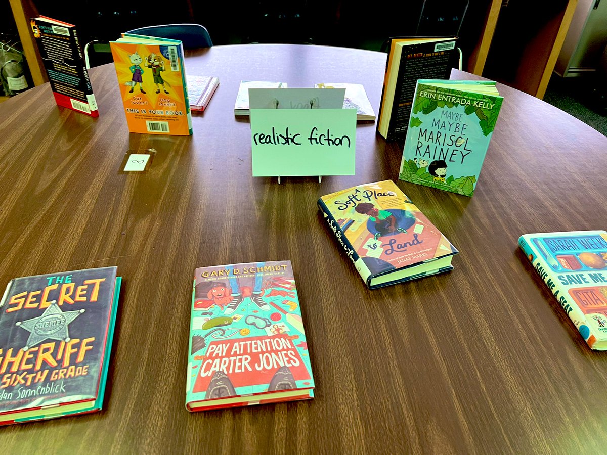 gossliteracy's tweet photo. Miss Shelley helped us launch our fiction character unit this week! Library trip complete with book talks &amp; genre displays helped us make next independent reading choices. Thanks, @westfordreaders ! https://t.co/CiD9qxlZ0j