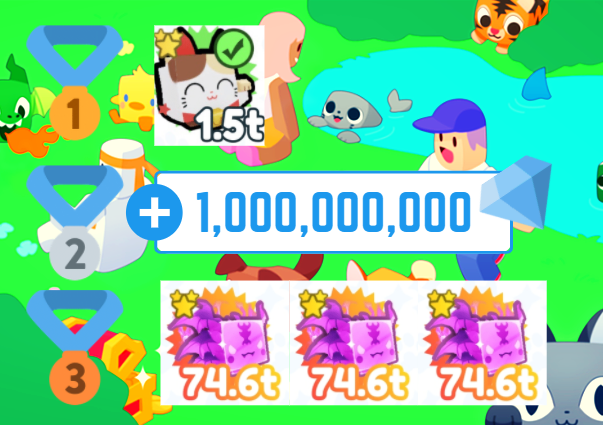 EzraElixir's tweet photo. ⭐Pet Simulator X Giveaway⭐
✅How to enter:
Step 1 - Follow @EzraElixir 
Step 2 - Like❤️
Step 3 - Retweet🔁
Step 4 - Comment your Roblox Username💬

🐱Prizes:
🥇- 1 Exclusive Lucky Cat (not huge)
🥈- 1B Diamonds
🥉- 3 DM Hellish Axolotls

Ends on March 15
#petsimulatorxgiveaways https://t.co/o3lXqB6C2i