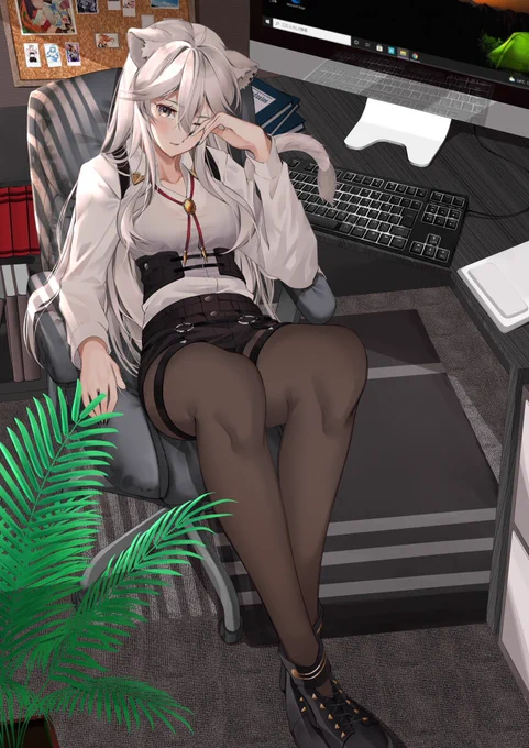 可愛い感じで描くのも勿論好きだけど、ししろん描いてる時はカッコいい&ちょっとセクシーな感じで描くのがめちゃすこ 