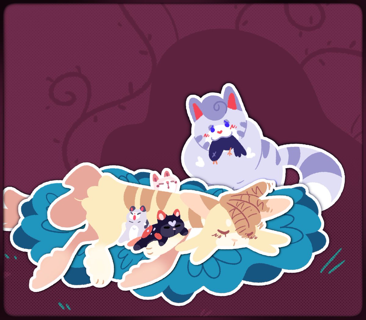 goatpaste's tweet photo. Greetings fellow Sandmillie enjoyers
#warriorcats #millie #sandstorm
#Blossomfall #bumblestripe #briarlight https://t.co/BKDbYCCFAF