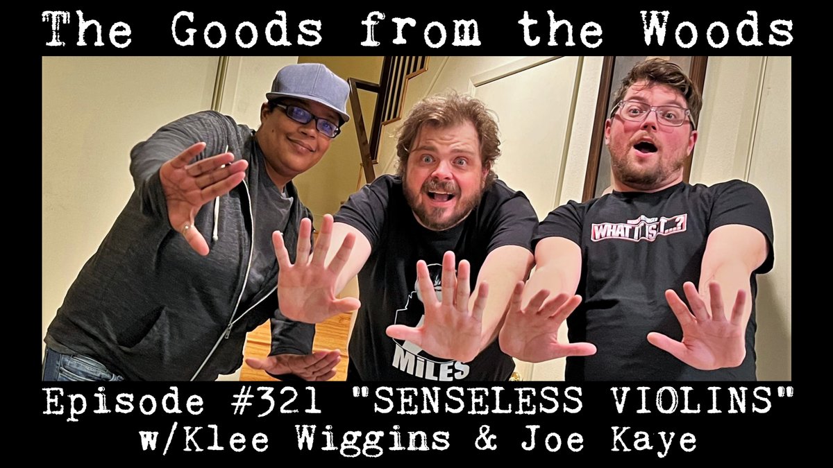 TheGoodsPod's tweet photo. TODAY! @RiversLangley &amp; @SlamHarter welcome our friends @KleeWiggins &amp; @JoeCharlesKaye back to Disgraceland for a HUGE episode all about cookin', hilarious bands, &amp; scammers w/ violins! JAM OF THE WEEK: @FLAGALine's "How We Roll". PLUS new music from @TheGloryFires! Linx-N-Reply https://t.co/zMKfwqNigR