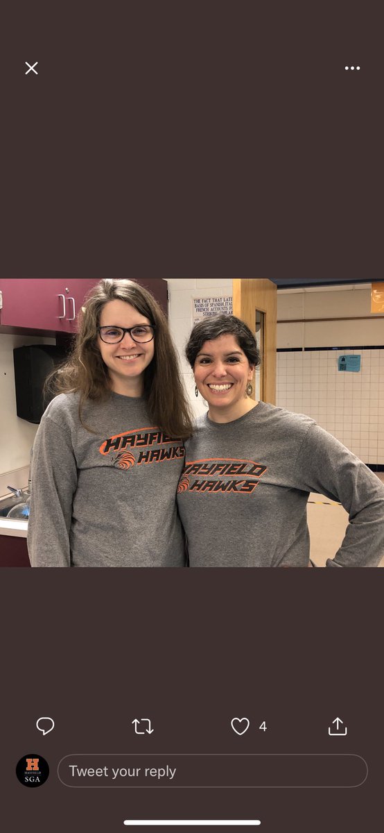 Hayfield SGA tweet media