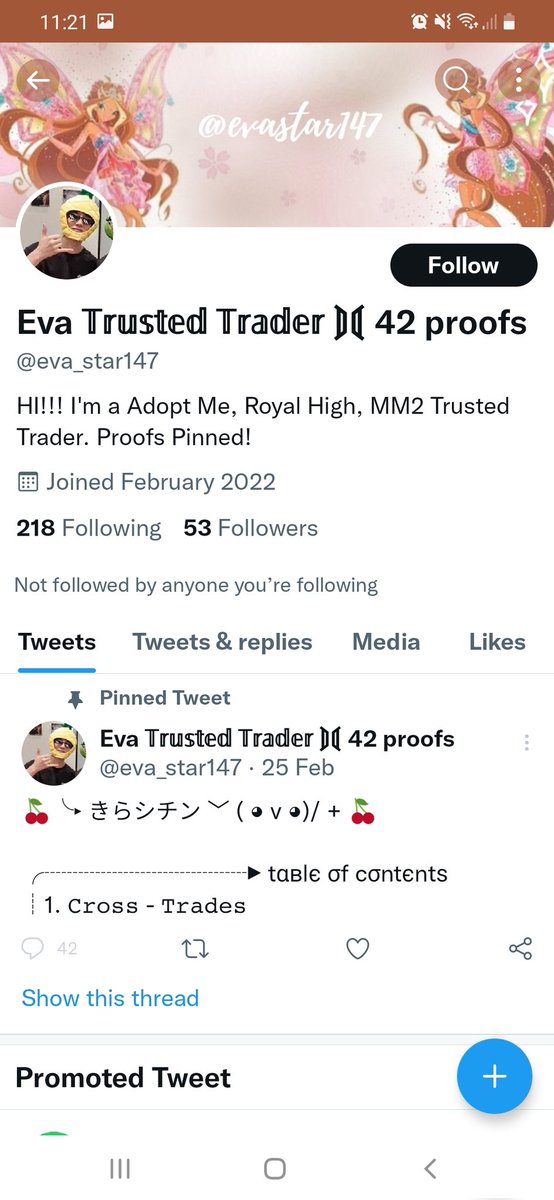 SerendipityLisJ's tweet photo. @evastar147 I think you currently have an impersonator. https://t.co/11nFomJEZD