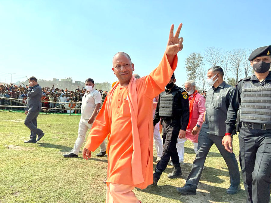 Welcome permanent CM Yogi ji #UPElectionResult2022 <a href="/myogiadityanath/">Yogi Adityanath</a> <a href="/narendramodi/">Narendra Modi</a>