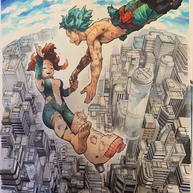 SeanHobs's tweet photo. #MHASpoilers

Damn…. Shigaraki’s gonna be a kaiju in his final form.

I think I figured out where this scene comes from. https://t.co/f9mGzsQHeS